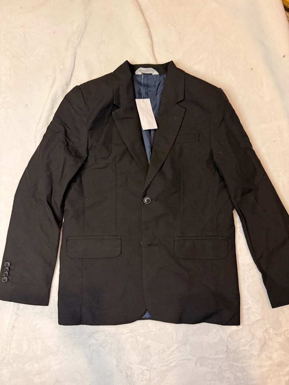 Cat & Jack Boys Regular Fit Black Suit Jacket Size 10
